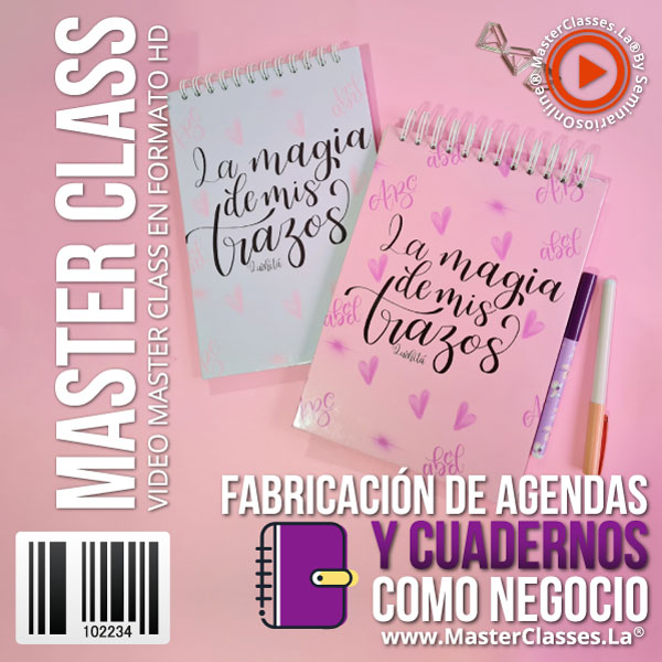 Curso de Productos y Servicios como Negocio - Fabricación de Agendas y Cuadernos como Negocio